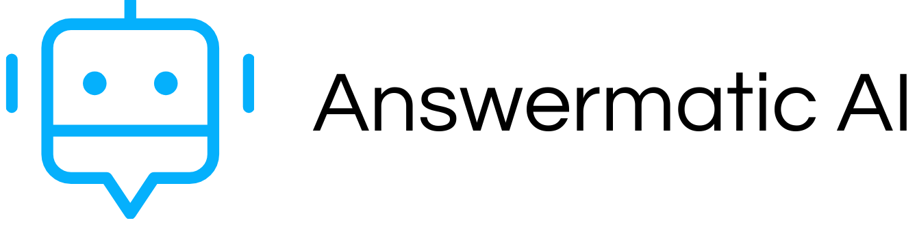 AI Answer Generator – Answermatic AI